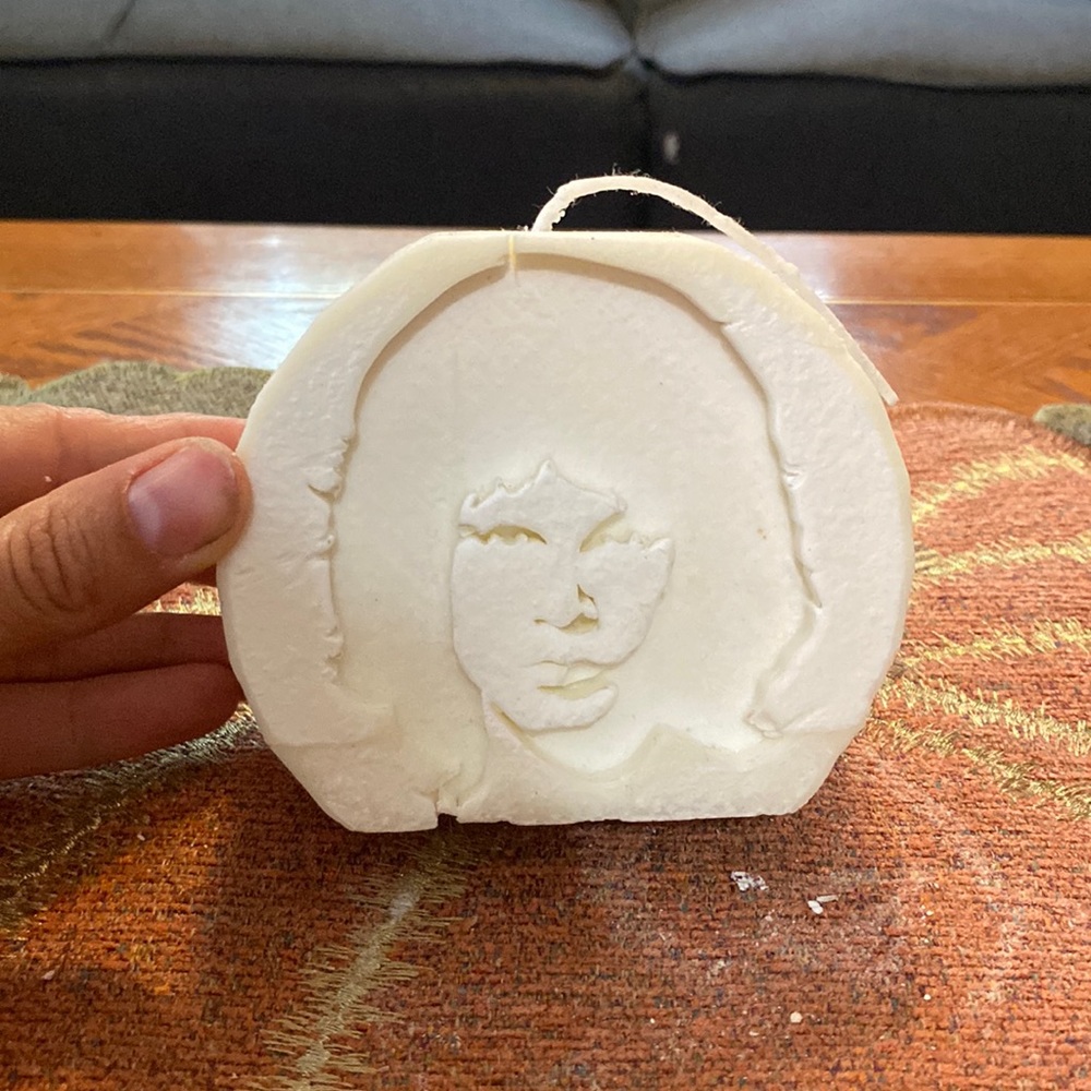 Wax soy candle